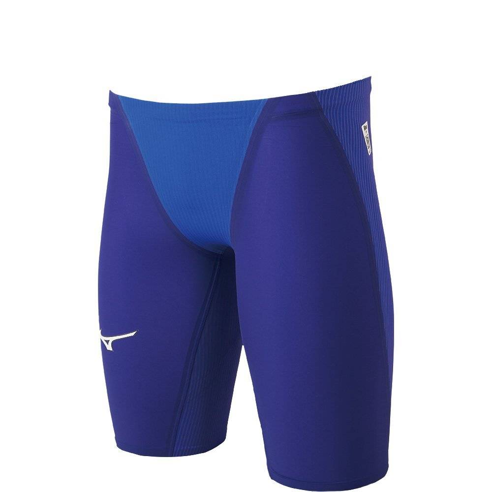 Costumi da bagno Mizuno GX-Sonic IV Sprinter Technical Uomo - Blu/Arancioni - 75914-OYWQ